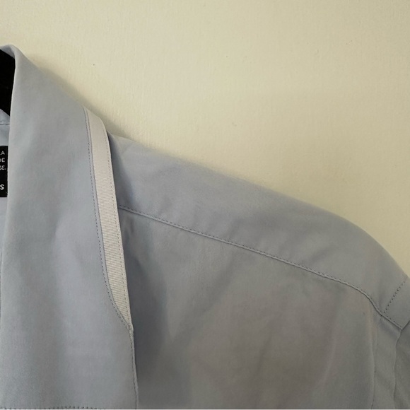 The Kooples Men’s Button Down Fitted Shirt Size Large Light Blue - Picture 5 of 11